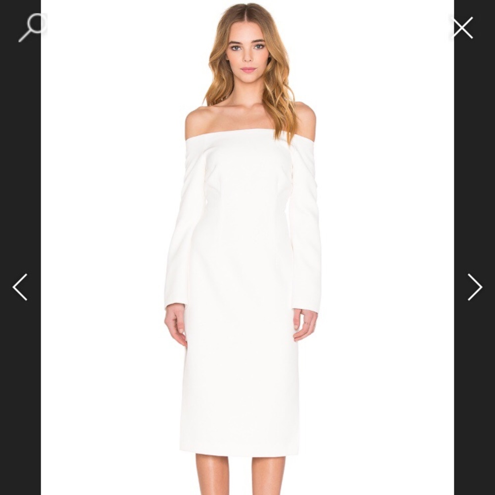 Keepsake heartlines long sleeve dress